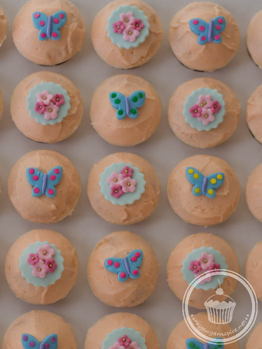 My eldest's birthday cupcakes